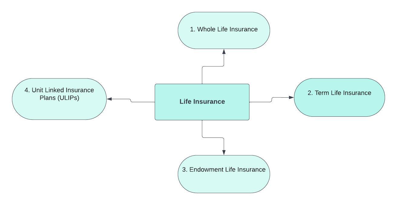 Types of life insurance-diagram