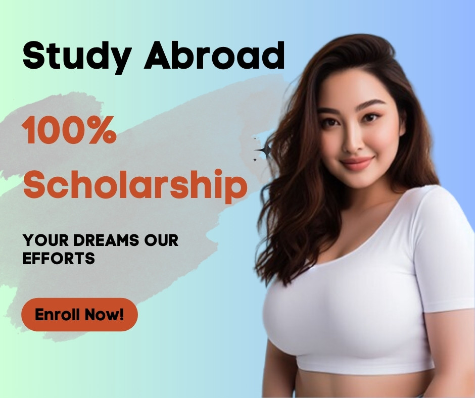 Study abroad 100% scholarship