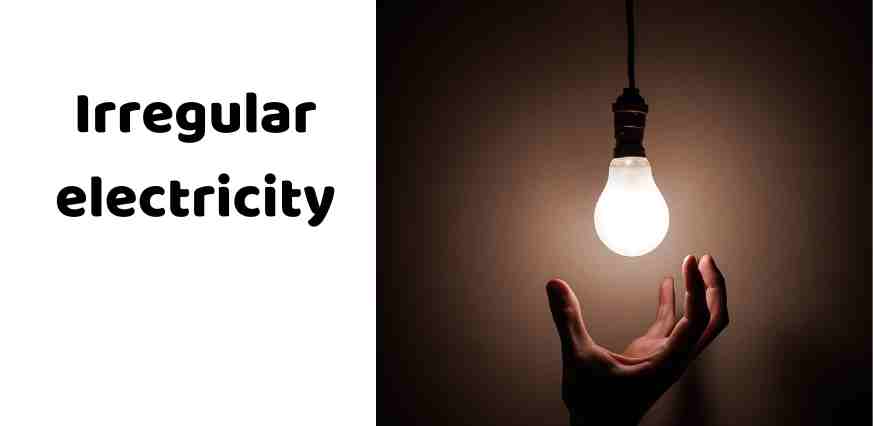 Irregular electricity